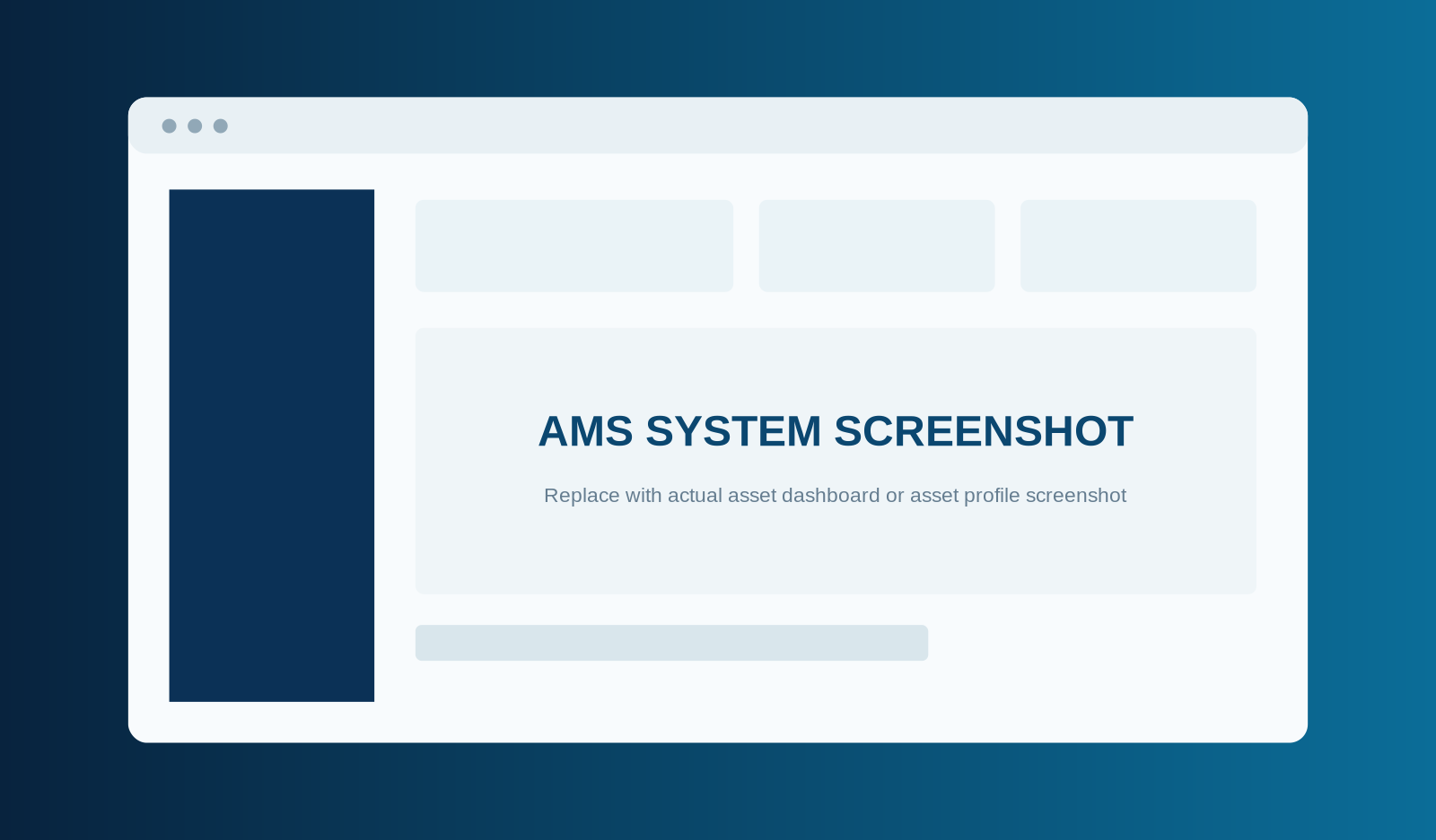 Circle AMS system screenshot 2